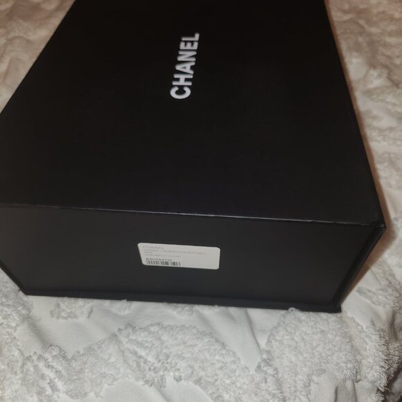 CHANEL Lam Printed Fabric Medium Chanel 19 Flap Black Multicolor - Picture 4 of 7